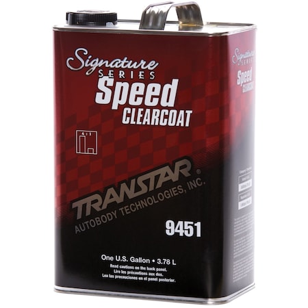 Transtar Autobody Technology SPEED CLEARCOAT GA., Gallon 9451